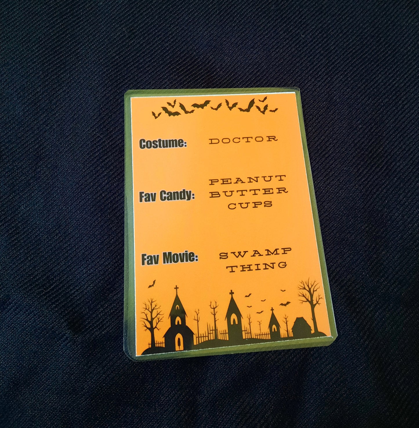 Vampire Diaries Matt Donovan Halloween Collector Card