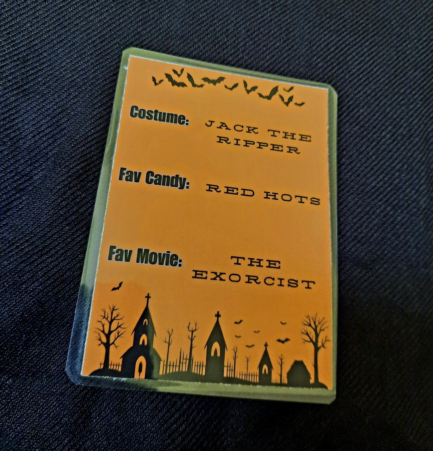 Vampire Diaries Damon Salvatore Halloween Collector Card