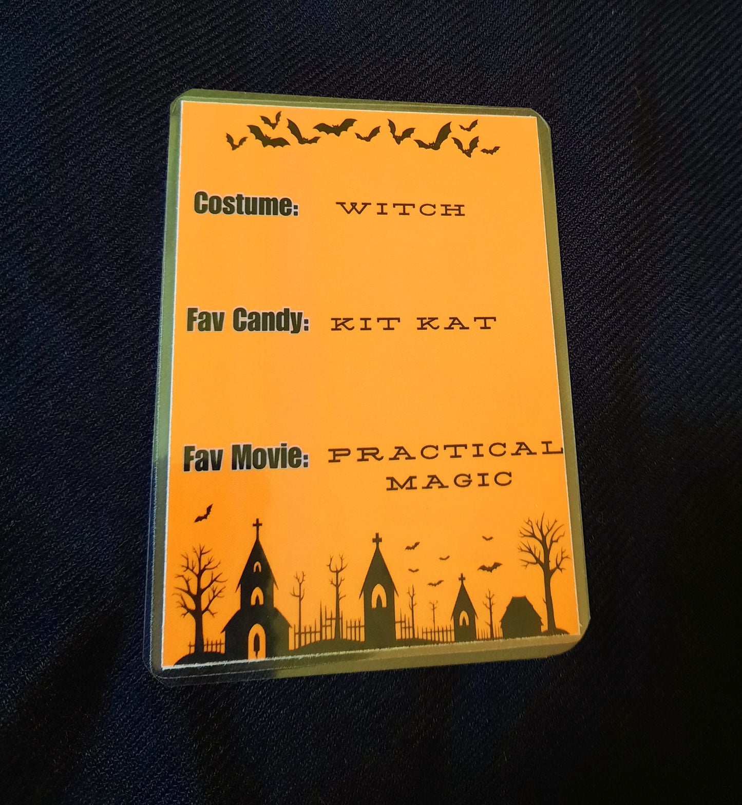 Vampire Diaries Bonnie Bennett Halloween Collector Card