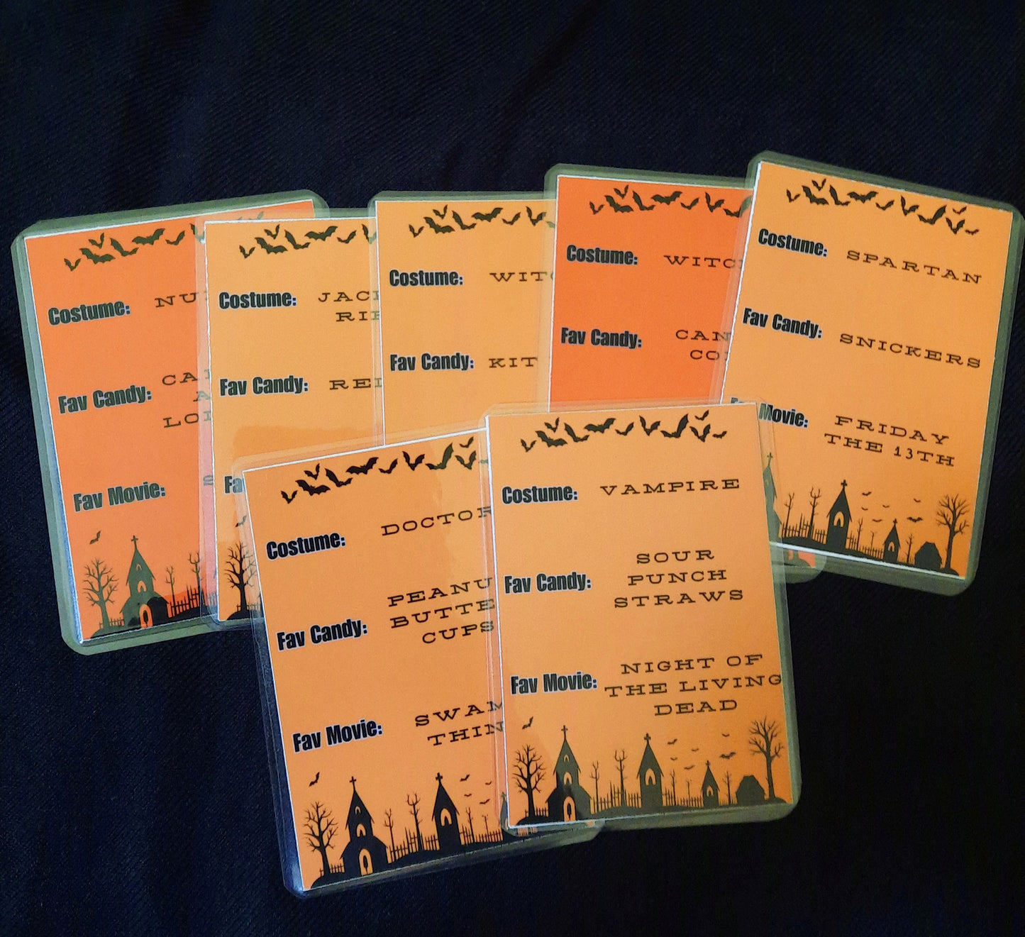 Vampire Diaries Halloween Collector Card Set