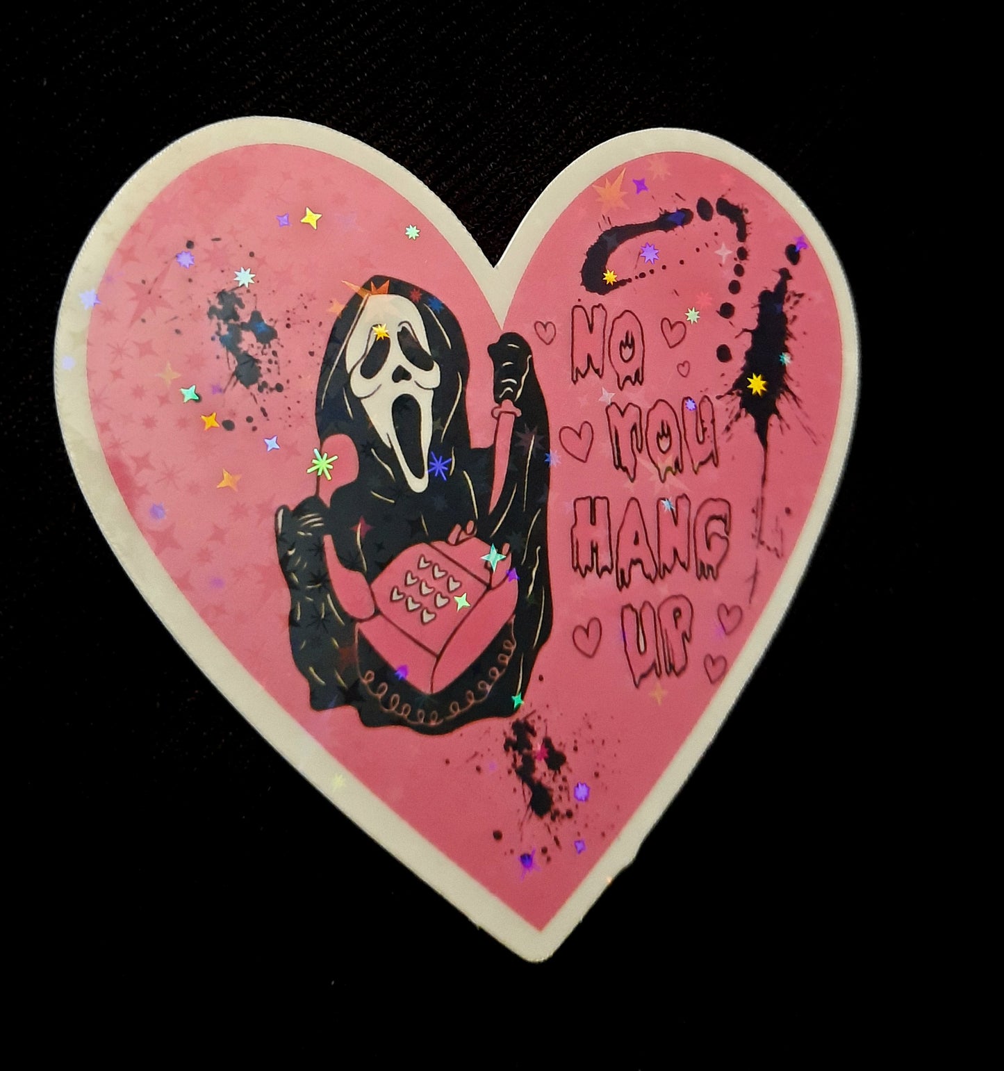 Ghost Face No You Hang Up First Sticker