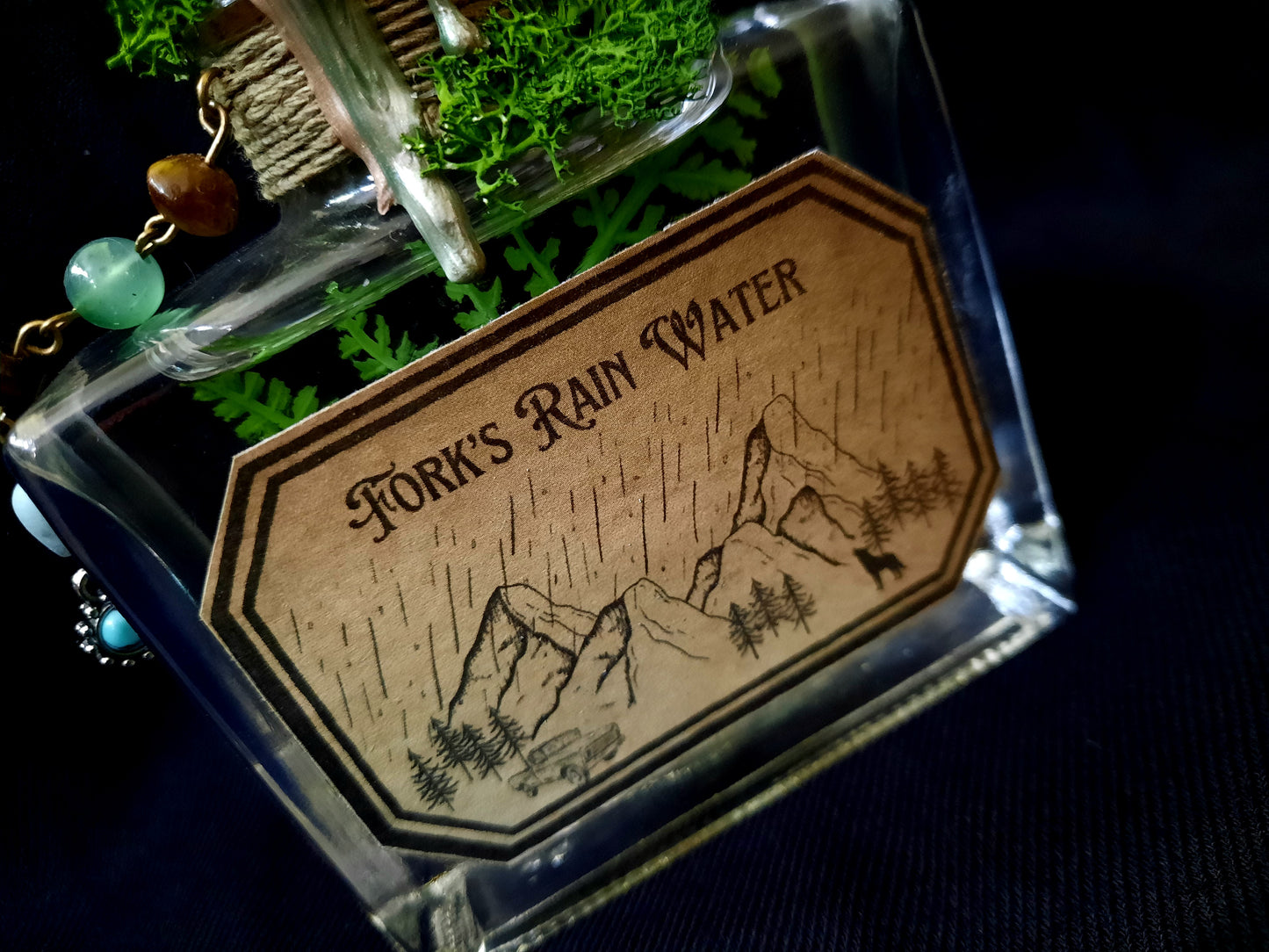 Forks Rain Water Potion Bottle