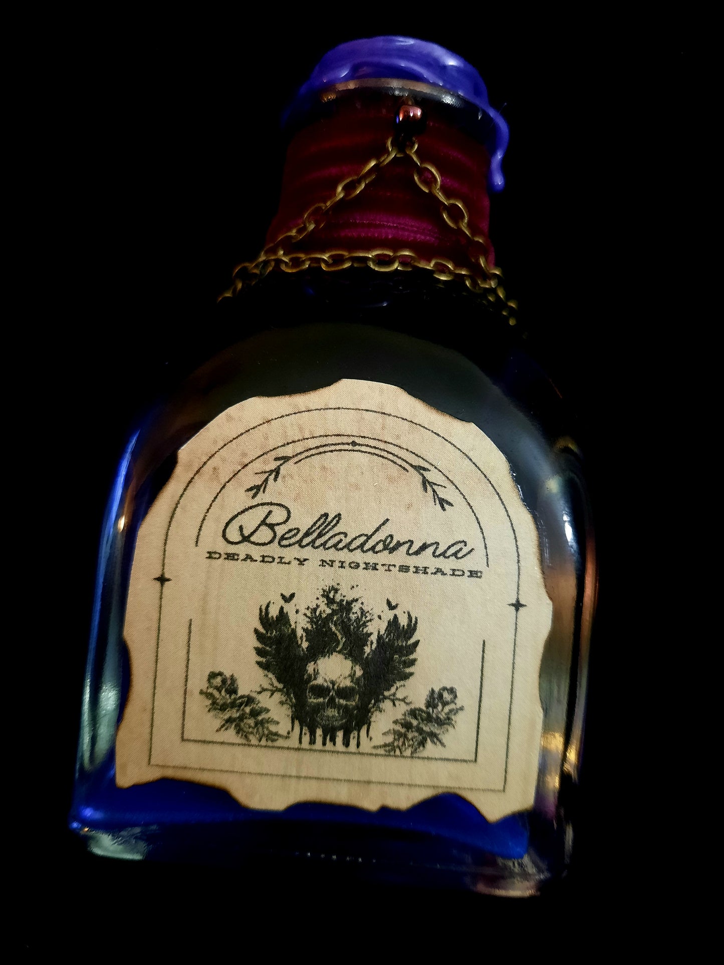 Belladonna Deadly Nightshade Potion Bottle