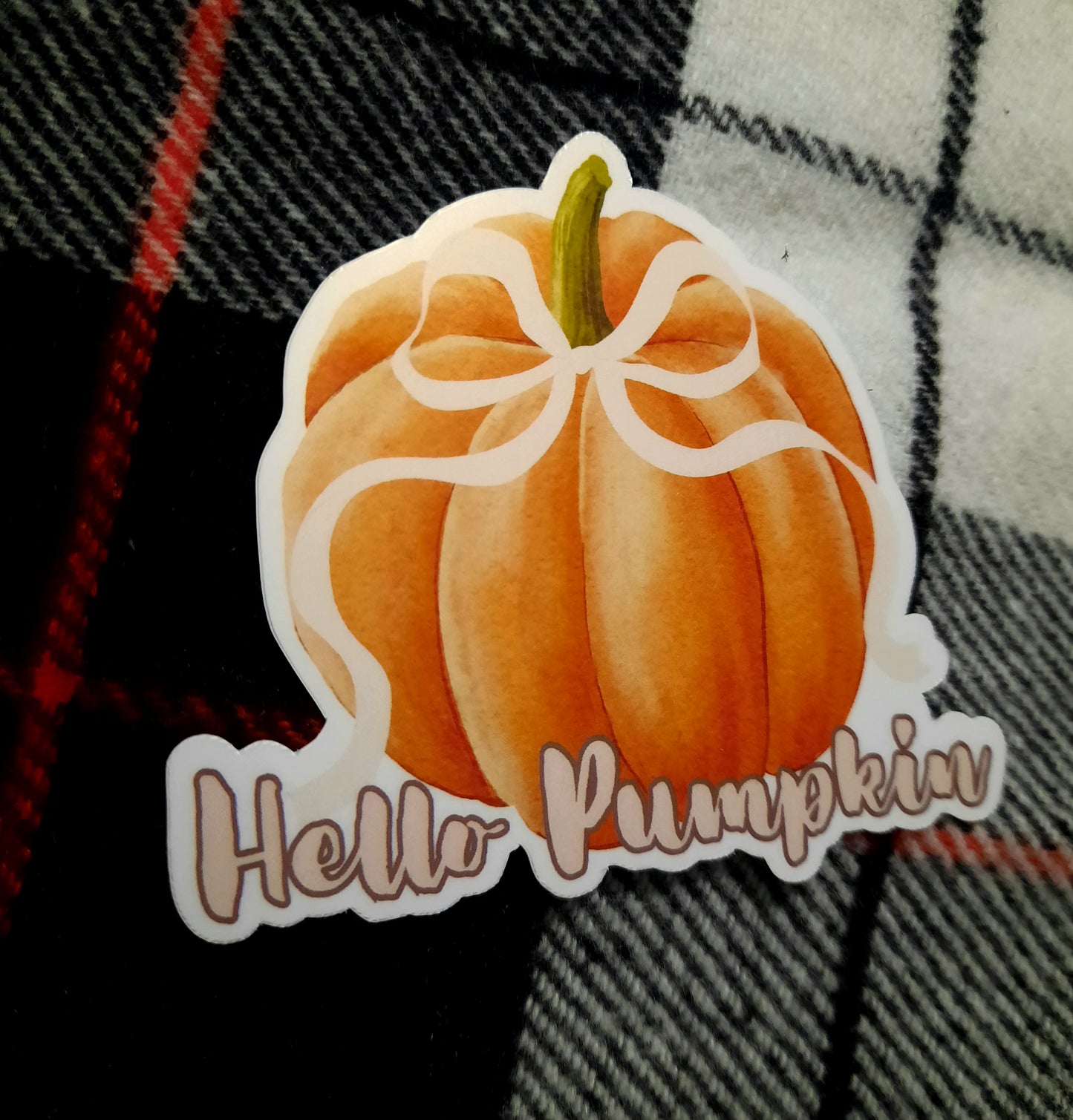 Hello Pumpkin Sticker