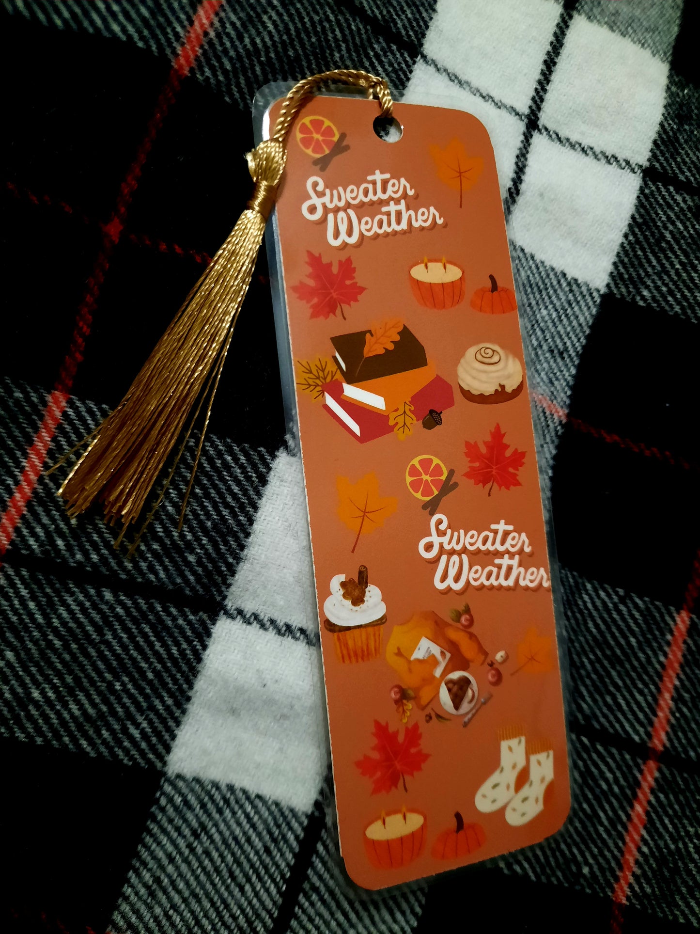 Sweater Weather Bookmark