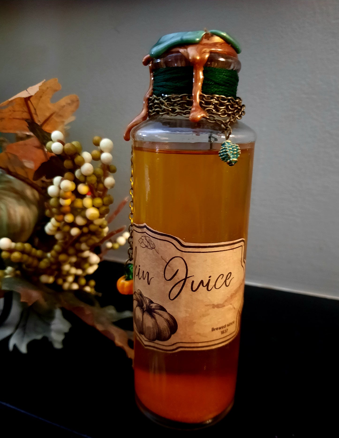 Pumpkin Juice Potion Bottle