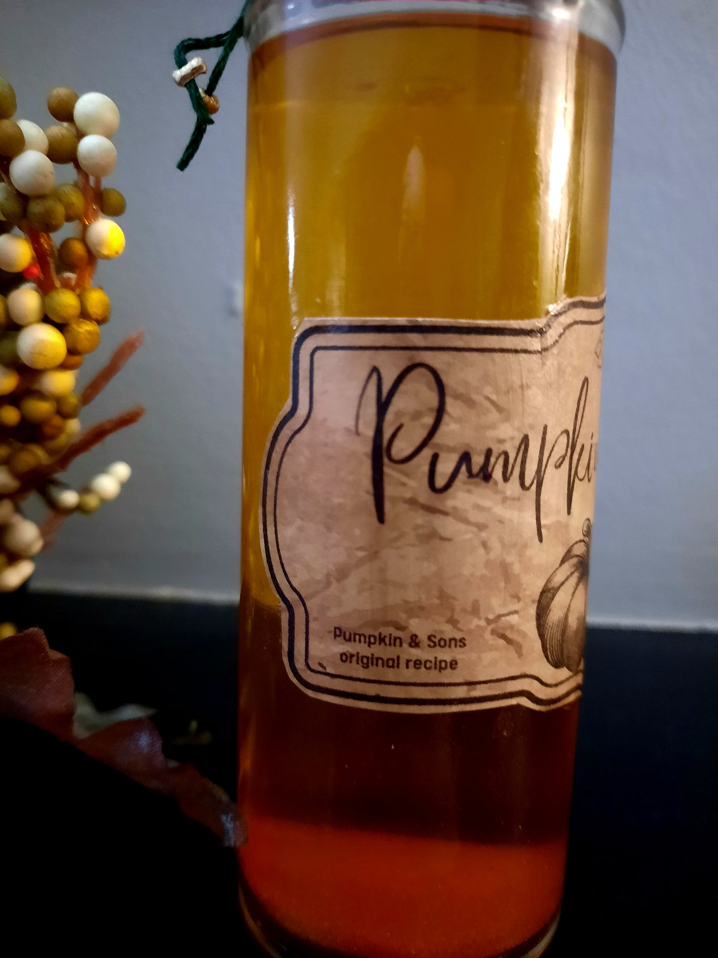 Pumpkin Juice Potion Bottle