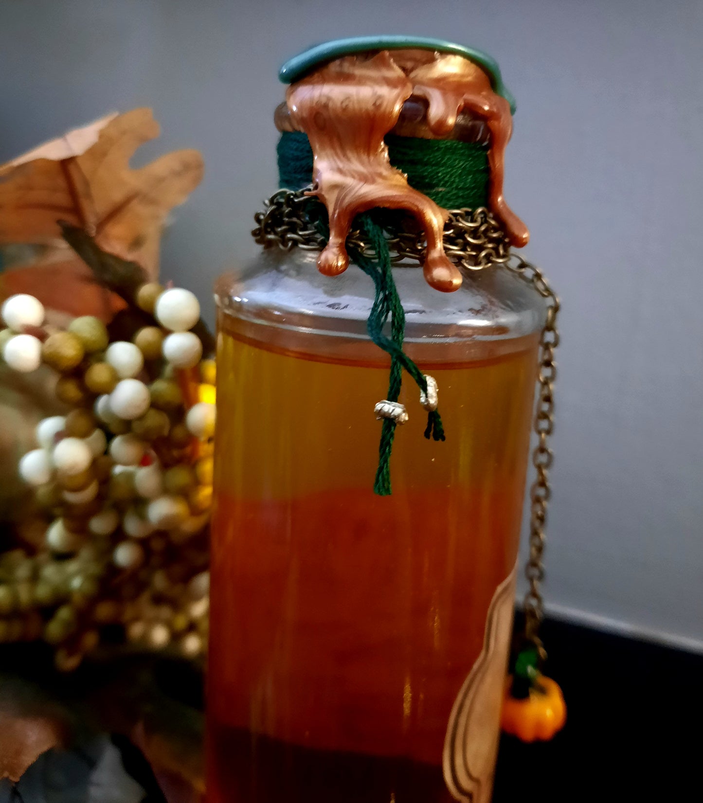 Pumpkin Juice Potion Bottle