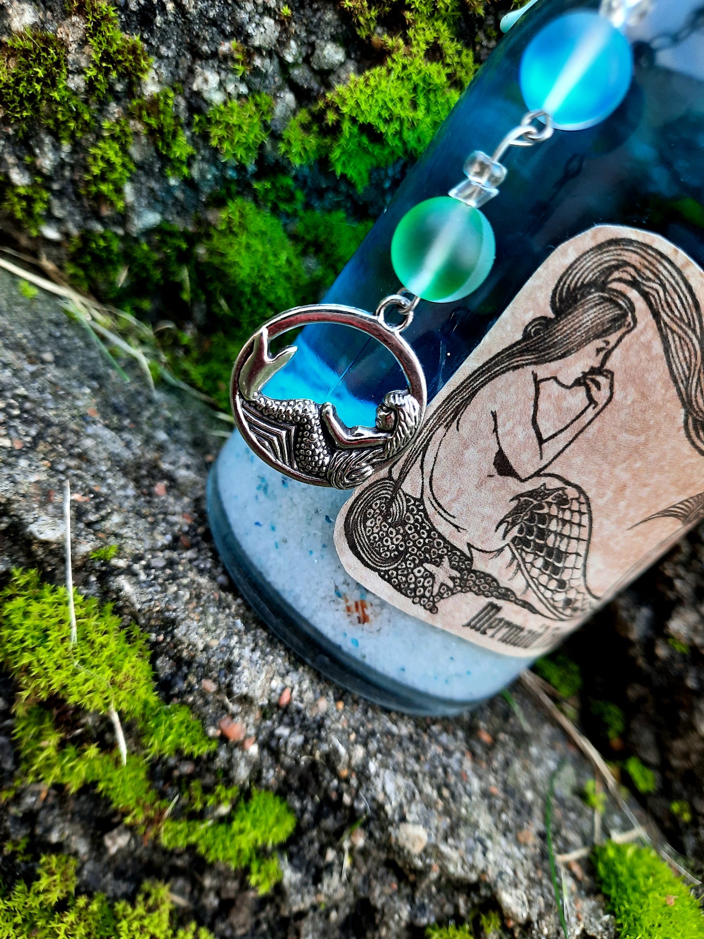 Mermaid Transformation Tonic Potion Bottle