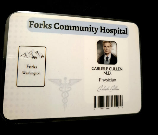 Dr. Carlisle Cullen Hospital ID Card
