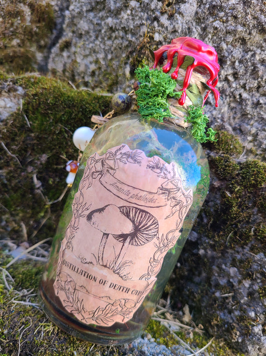 Distillation of Death Cap Bottle
