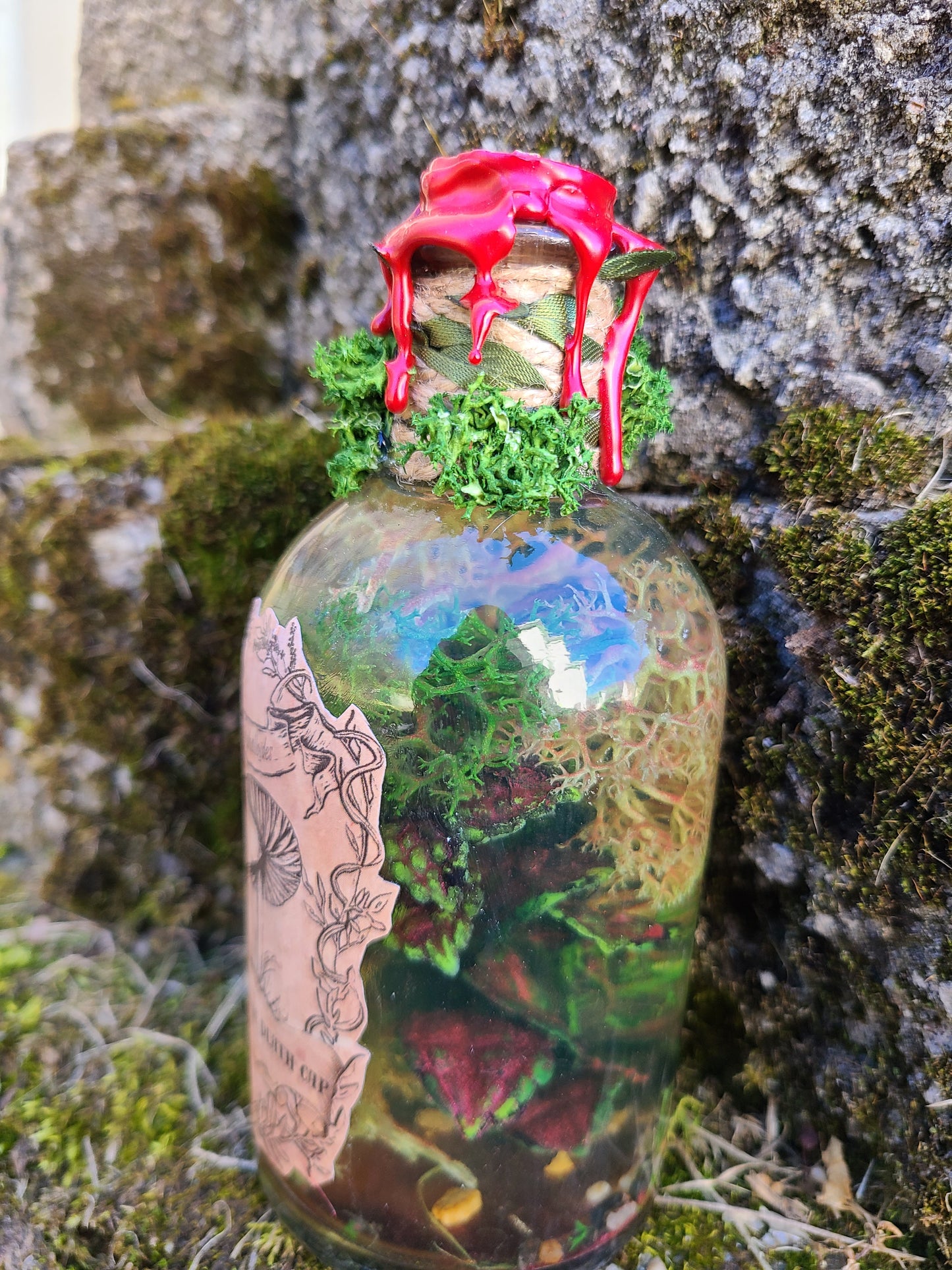 Distillation of Death Cap Bottle