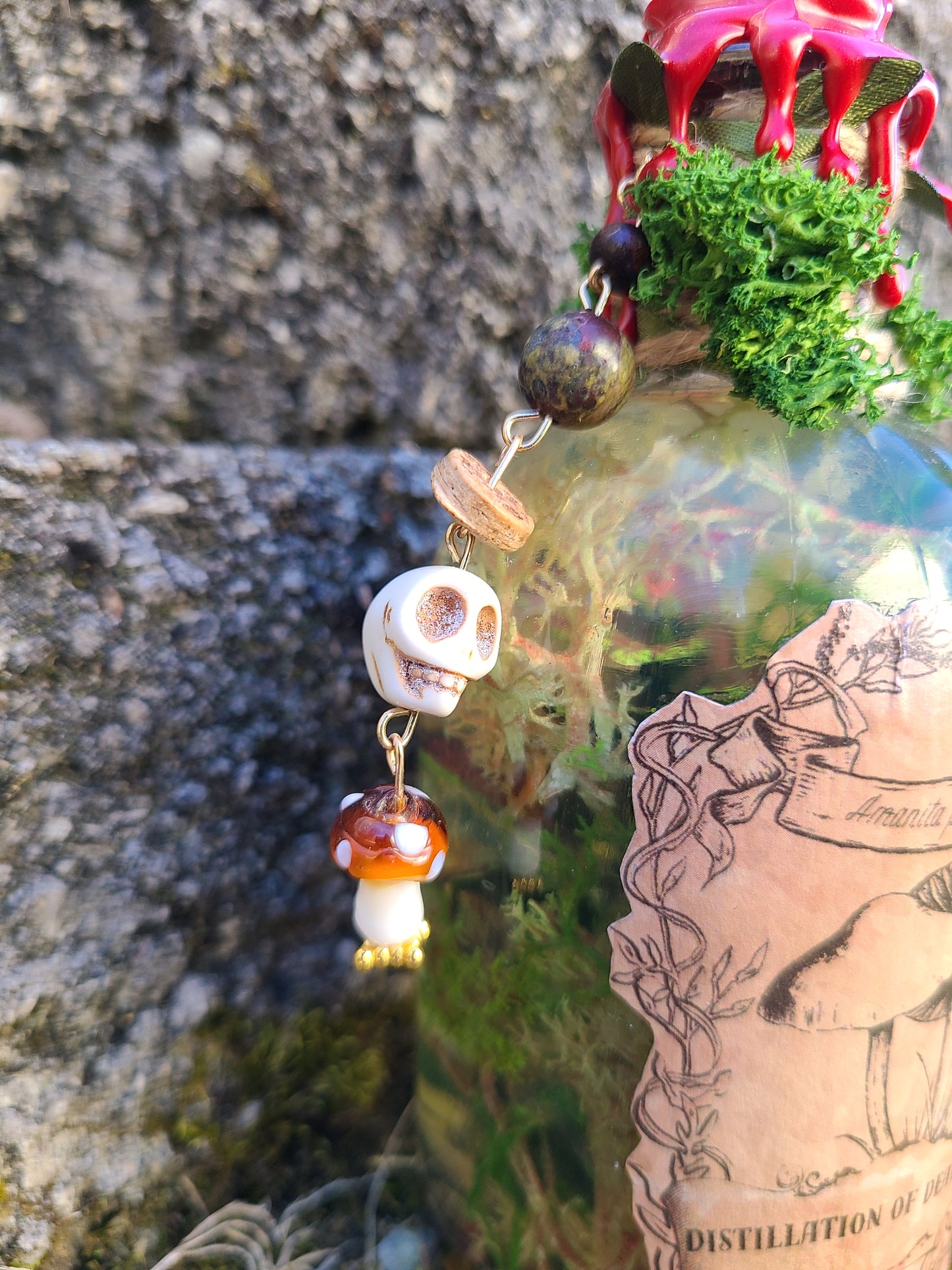Distillation of Death Cap Bottle