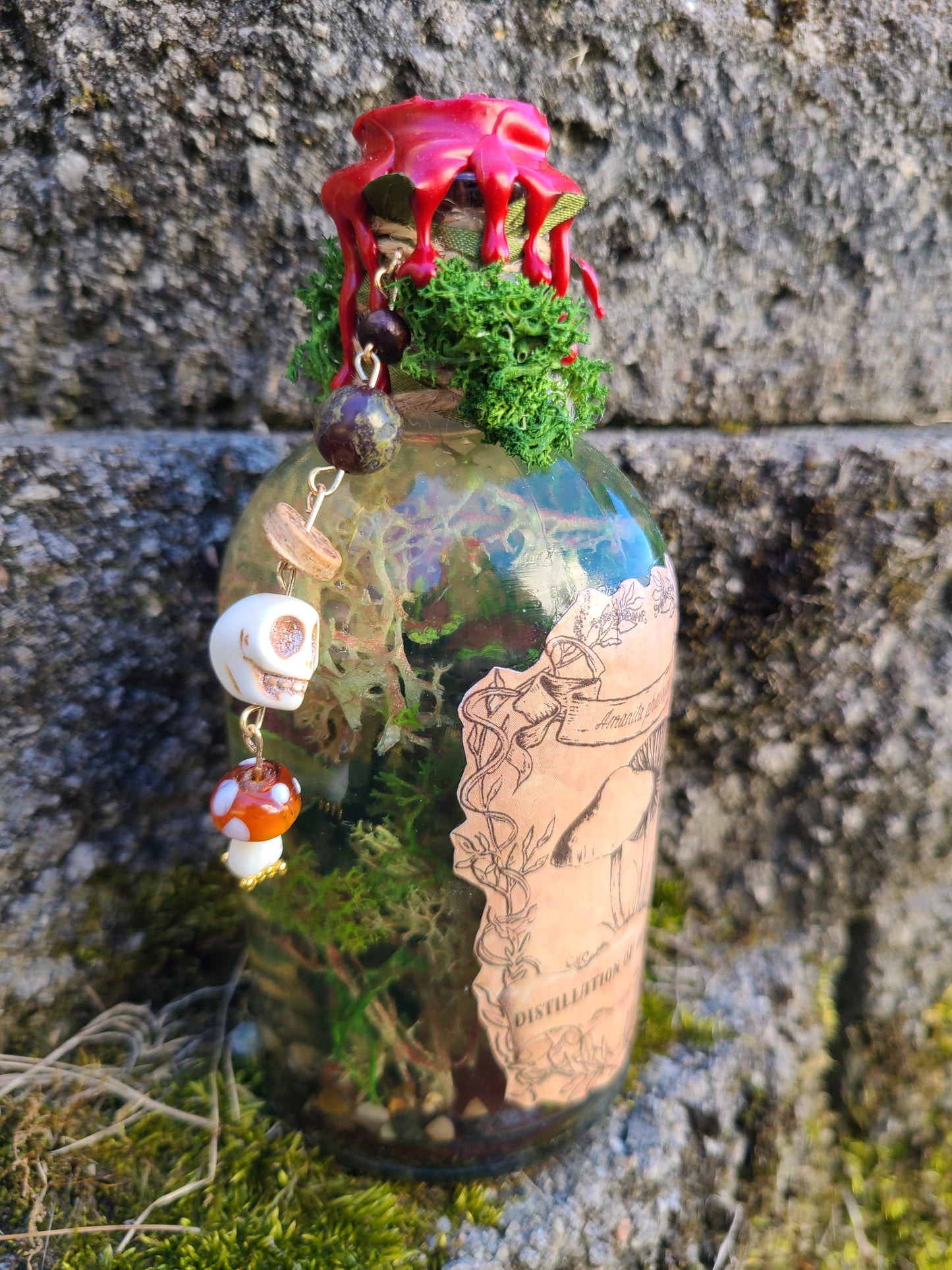 Distillation of Death Cap Bottle