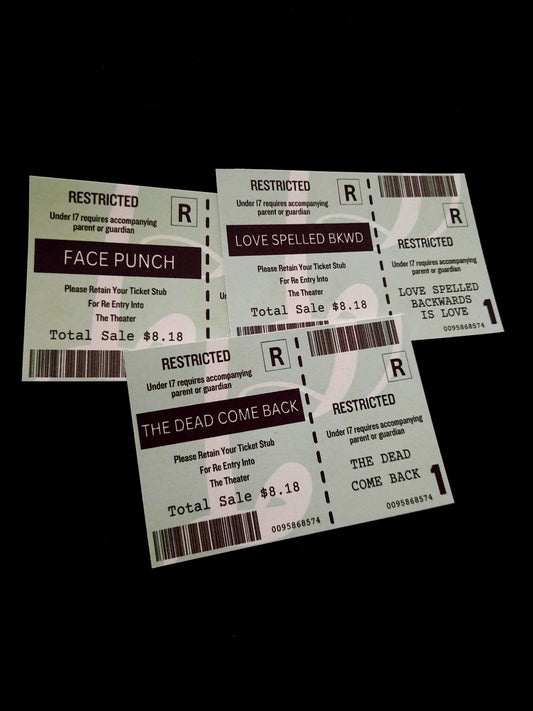 Twilight Movie Ticket Collection