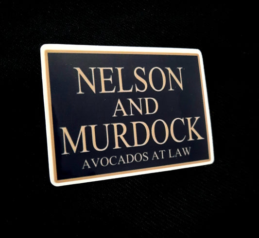 Nelson and Murdock Daredevil Sticker