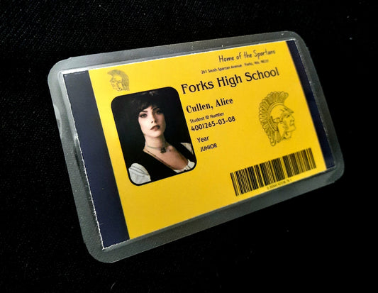 Alice Cullen Student ID Card