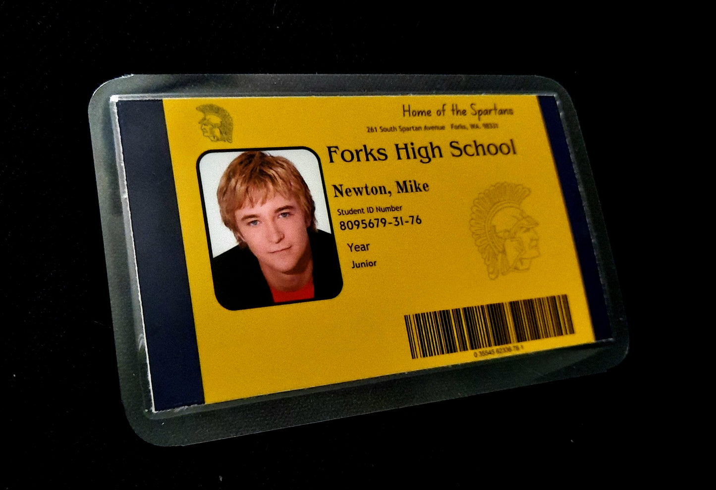 Mike Newton Student ID Card