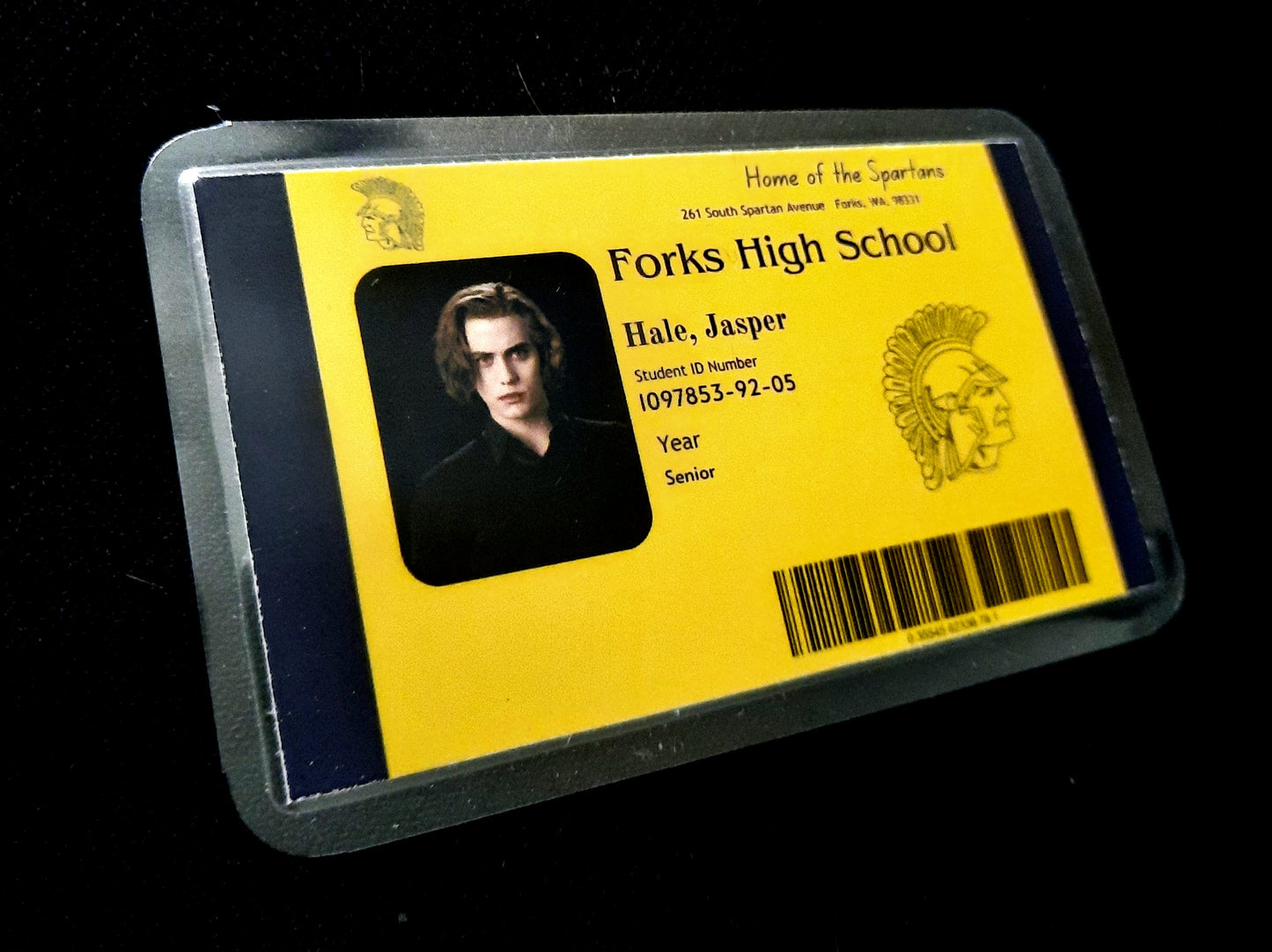Jasper Hale Student ID Card