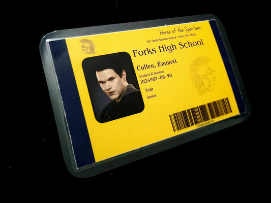 Emmett Cullen Student ID Card