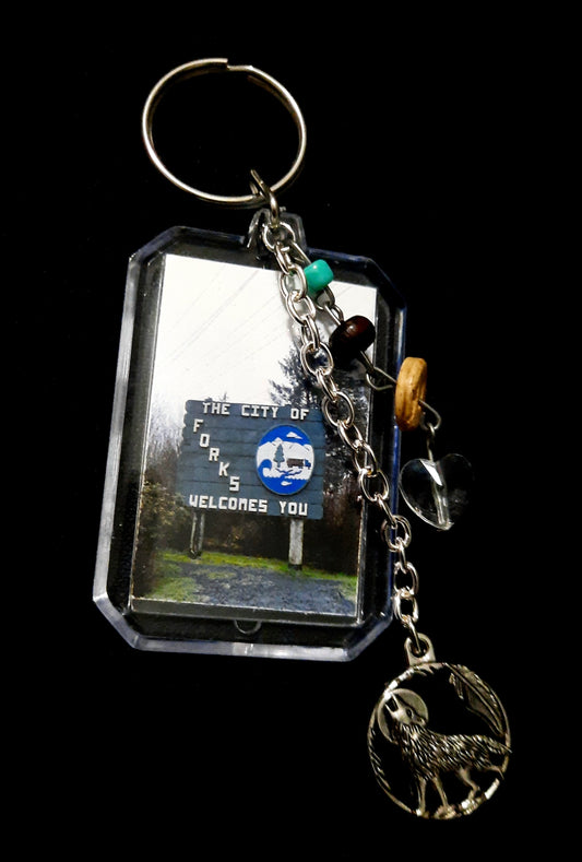 Forks Washington Keychain
