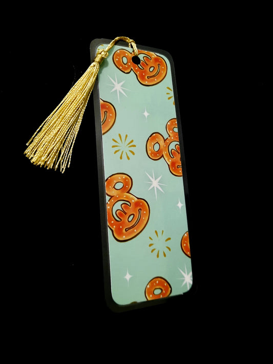 Mickey Pretzel Bookmark