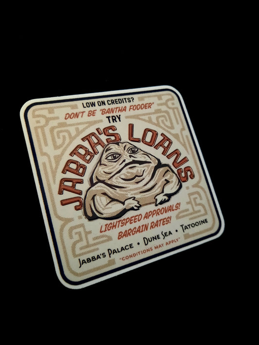 Star Wars Jabba Sticker