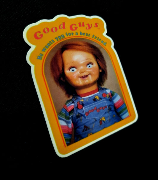 Good Guys Doll Sticker