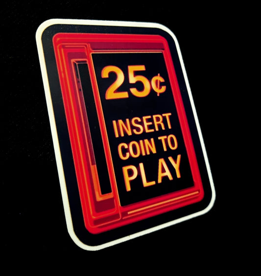 25 Cent Game Sticker