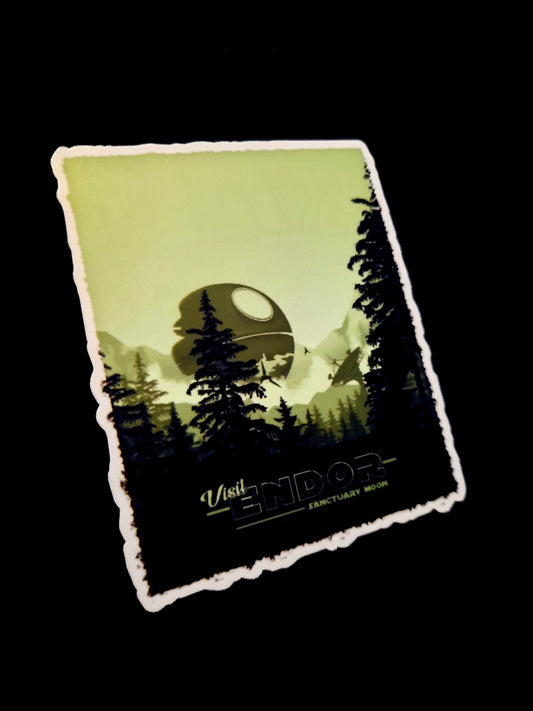 Star Wars Endor Sticker