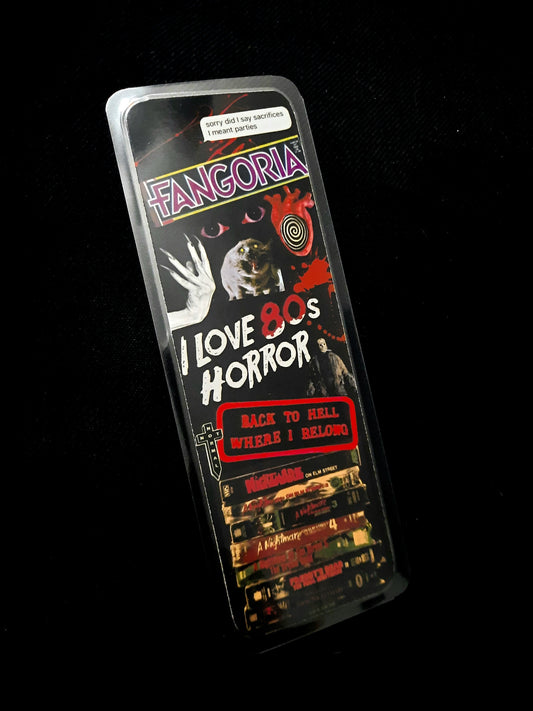 80's Horror Boomark