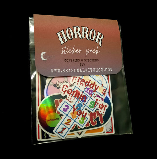 Horror Sticker Pack
