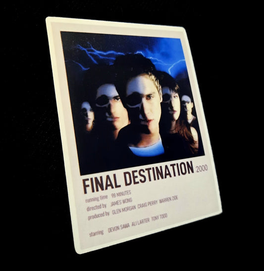Final Destination Film Tribute Sticker