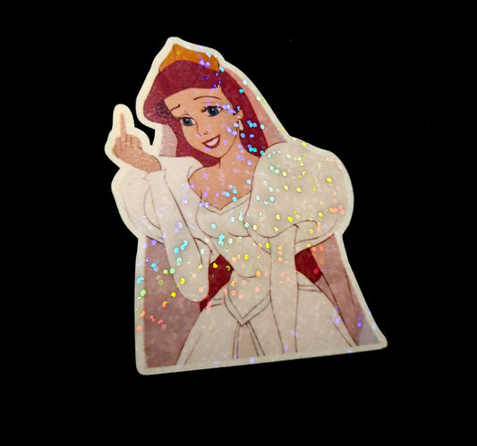 Not Your Princess Sticker