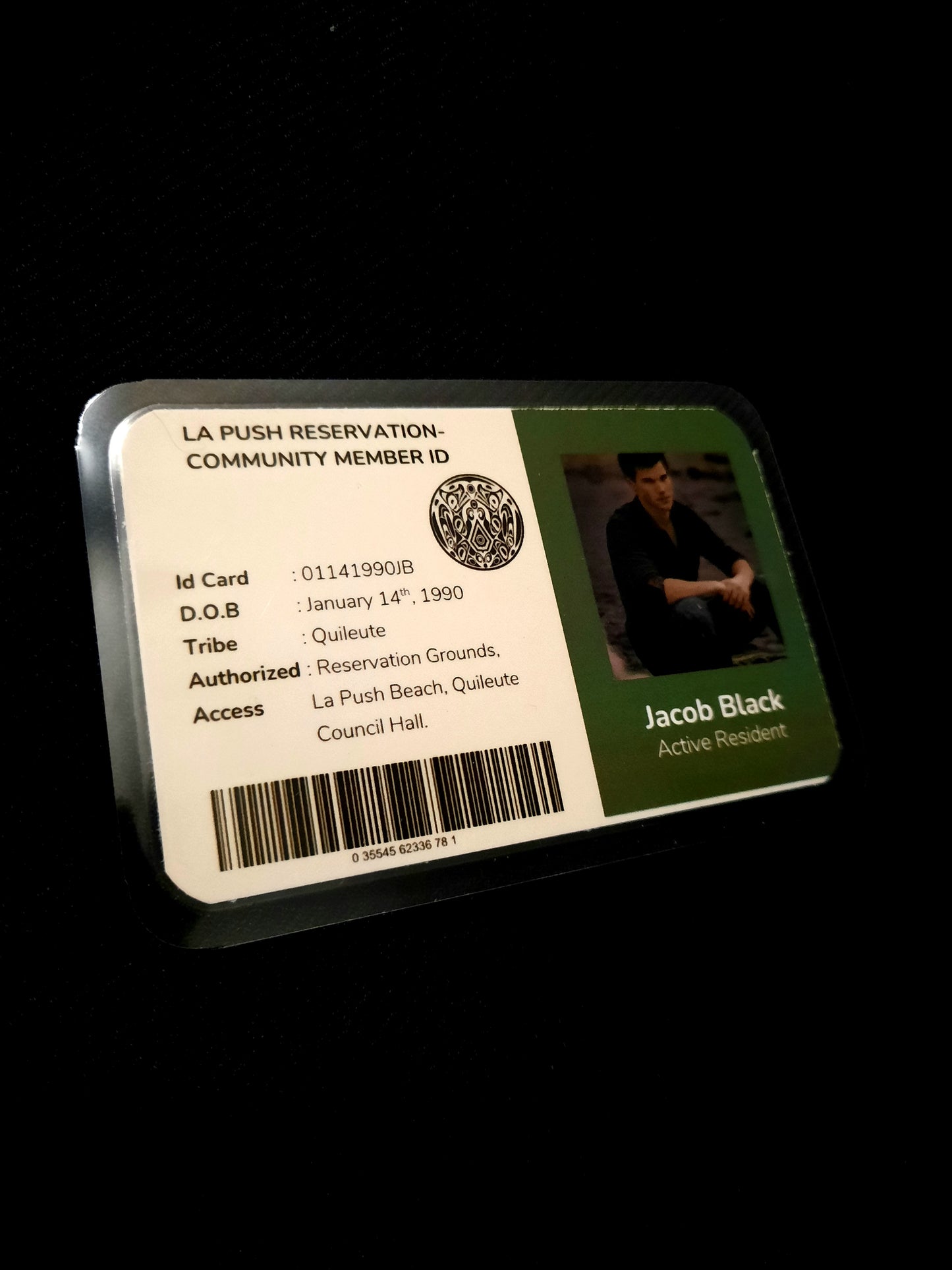 Jacob Black ID Card