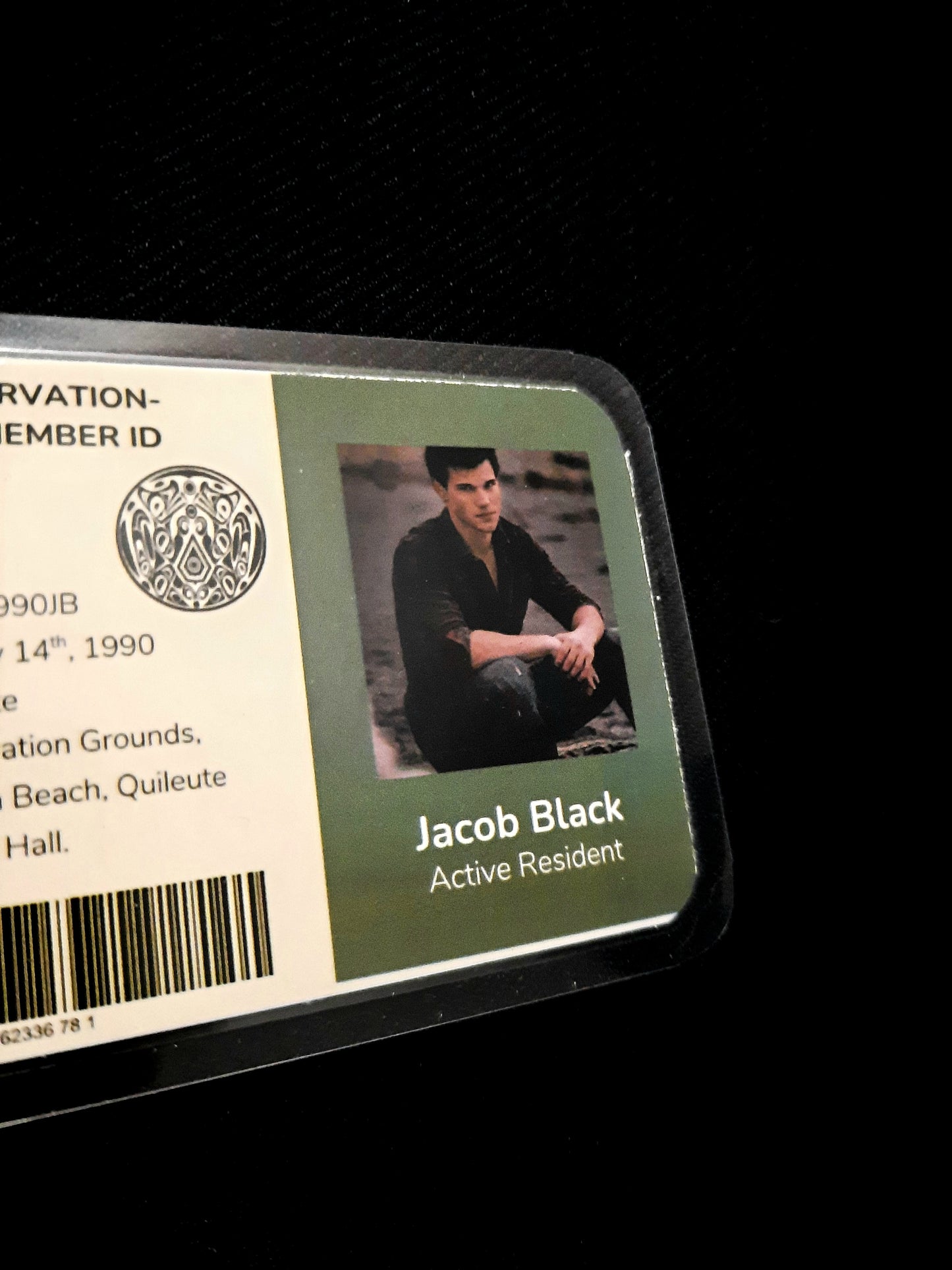 Jacob Black ID Card