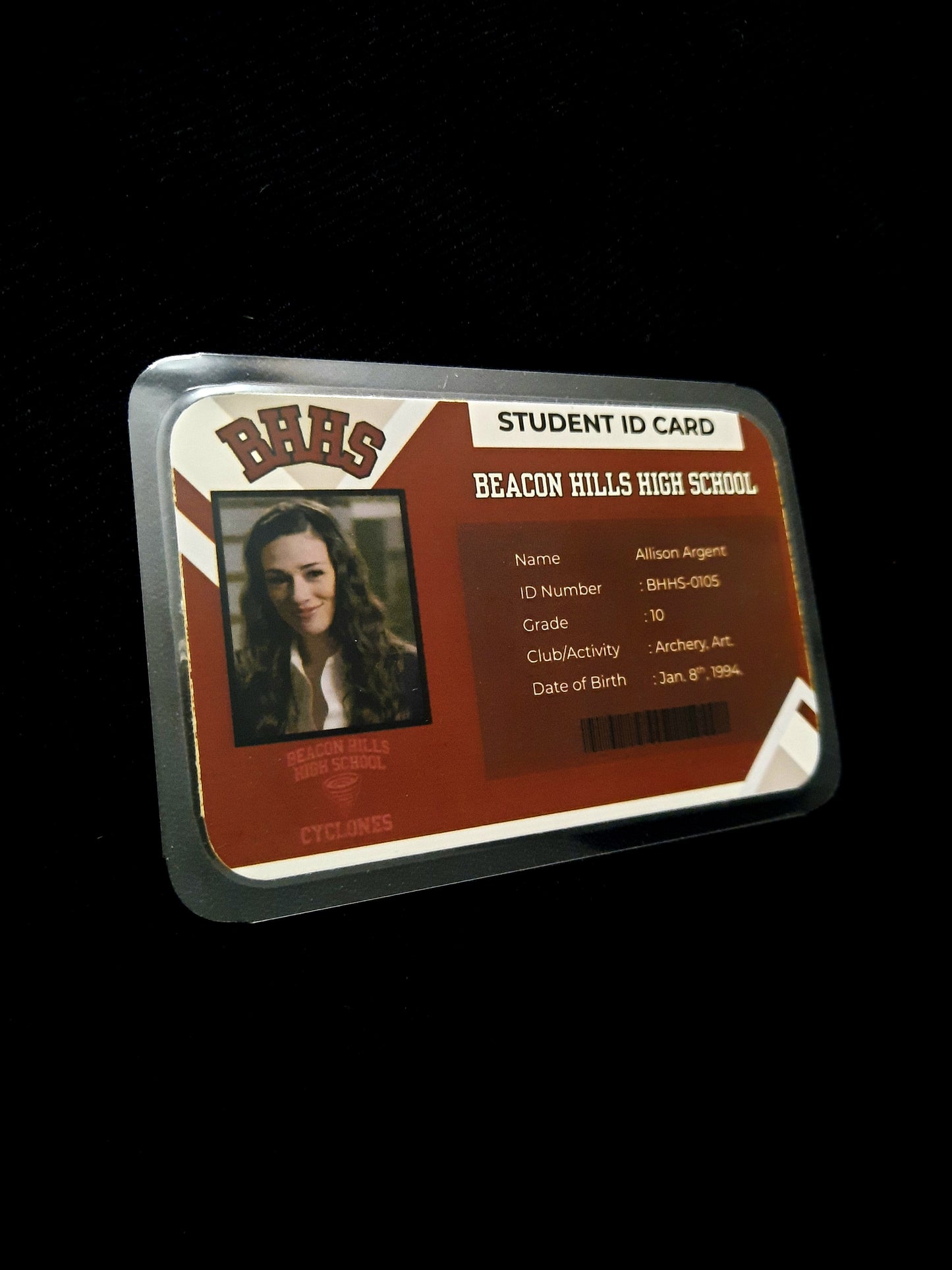Teen Wolf Student ID Card Allison Argent