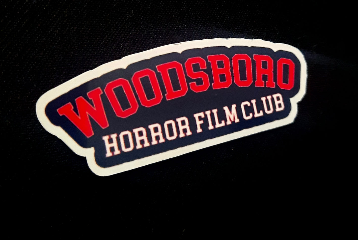 Scream Woodsboro Horror Film Club Sticker