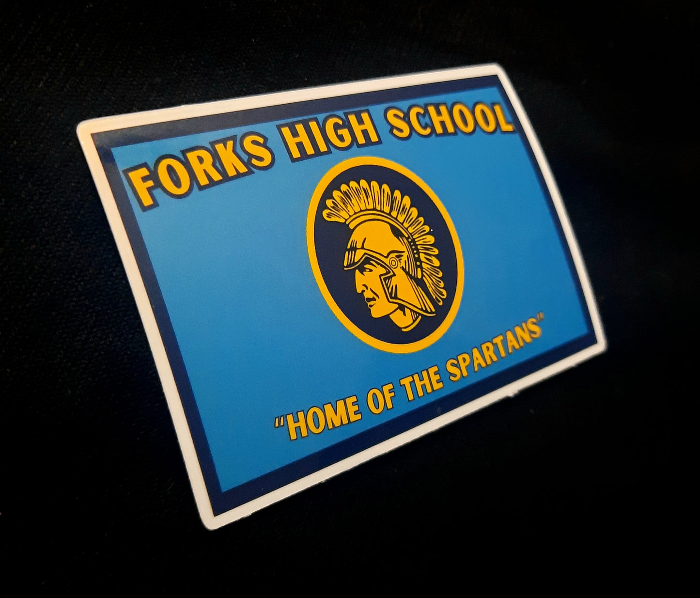 Twilight Forks High School Banner Sticker