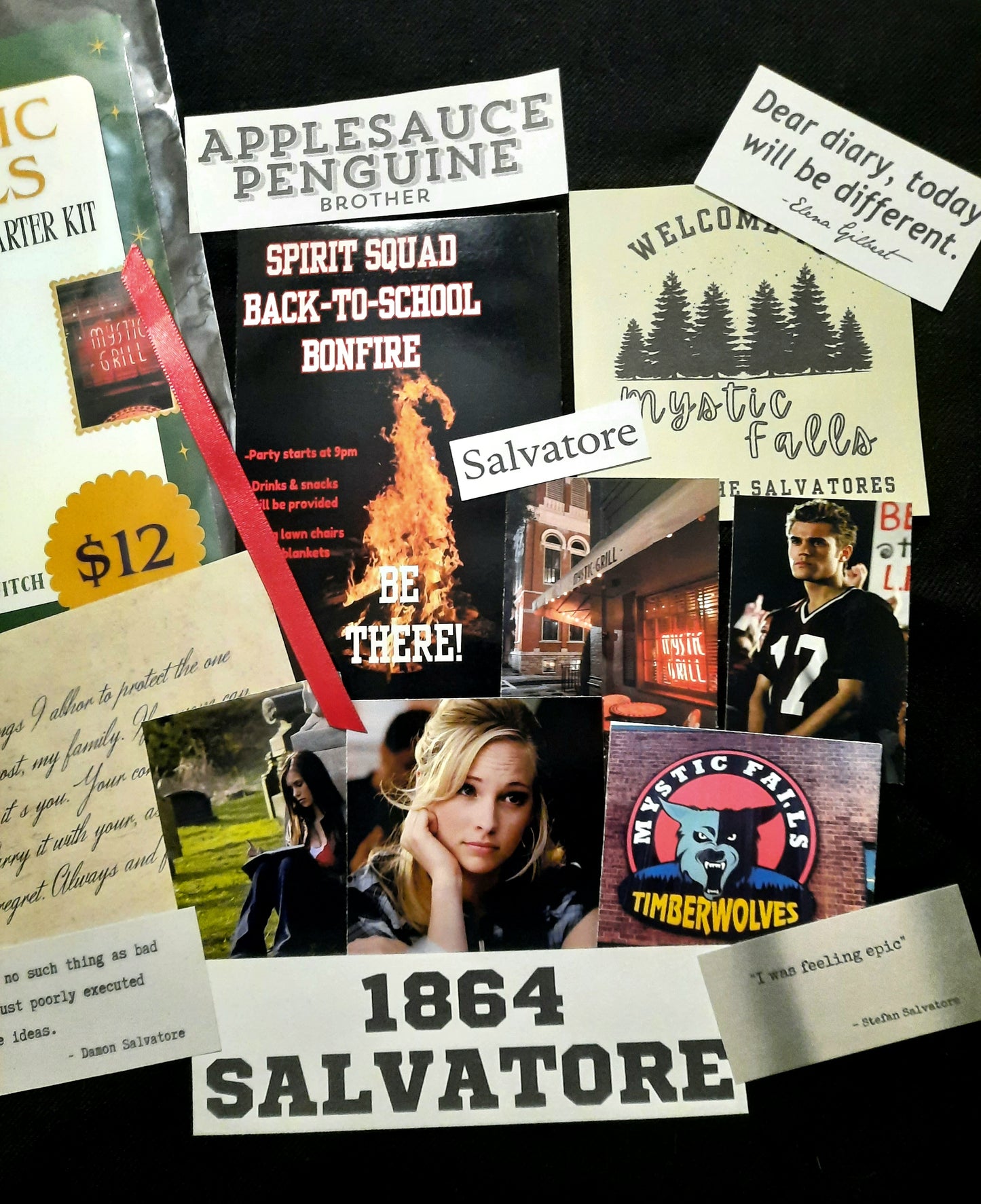 Mystic Falls Scrapbook Starter Kit