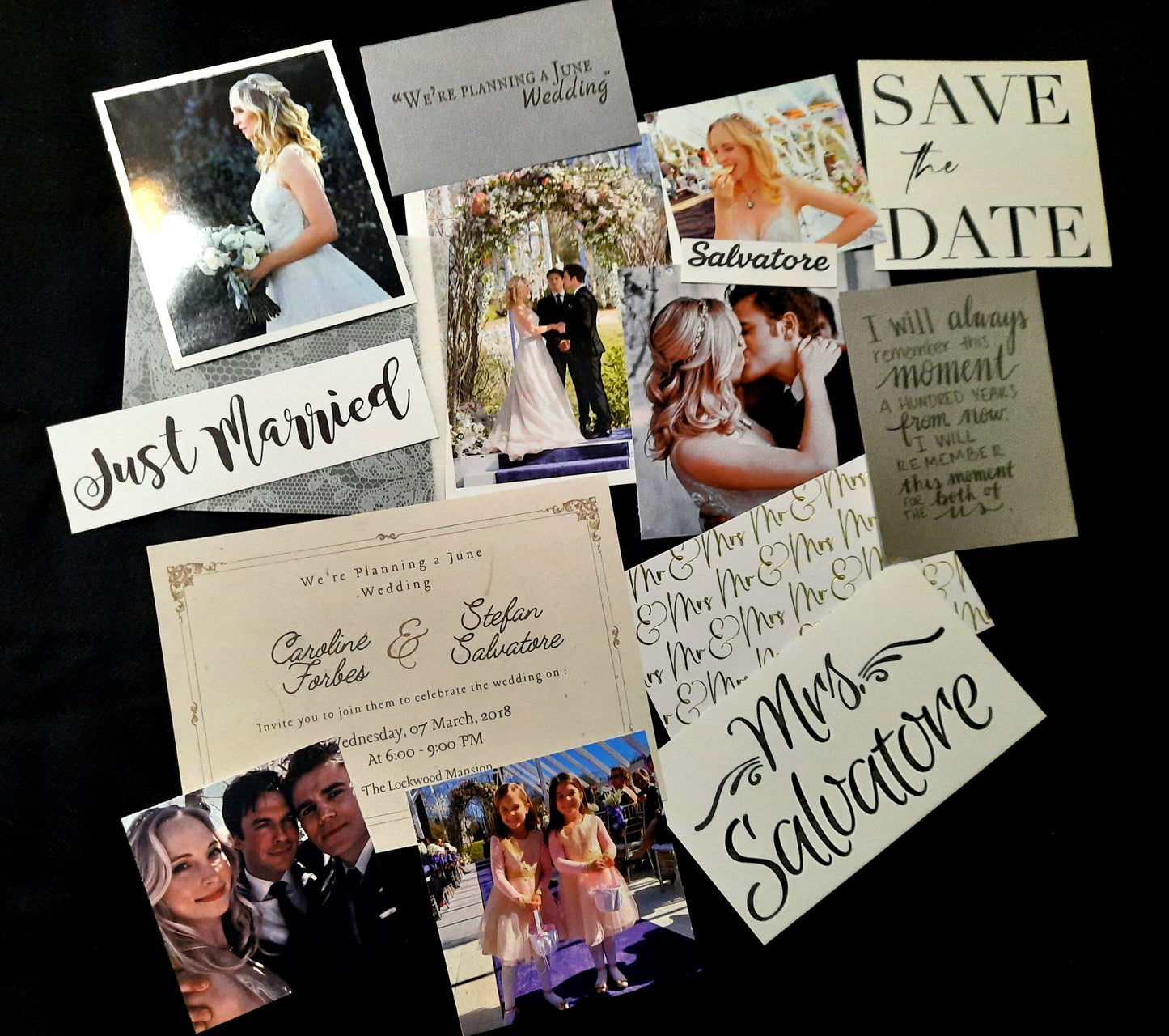 A June Wedding Scrapbook Starter Kit