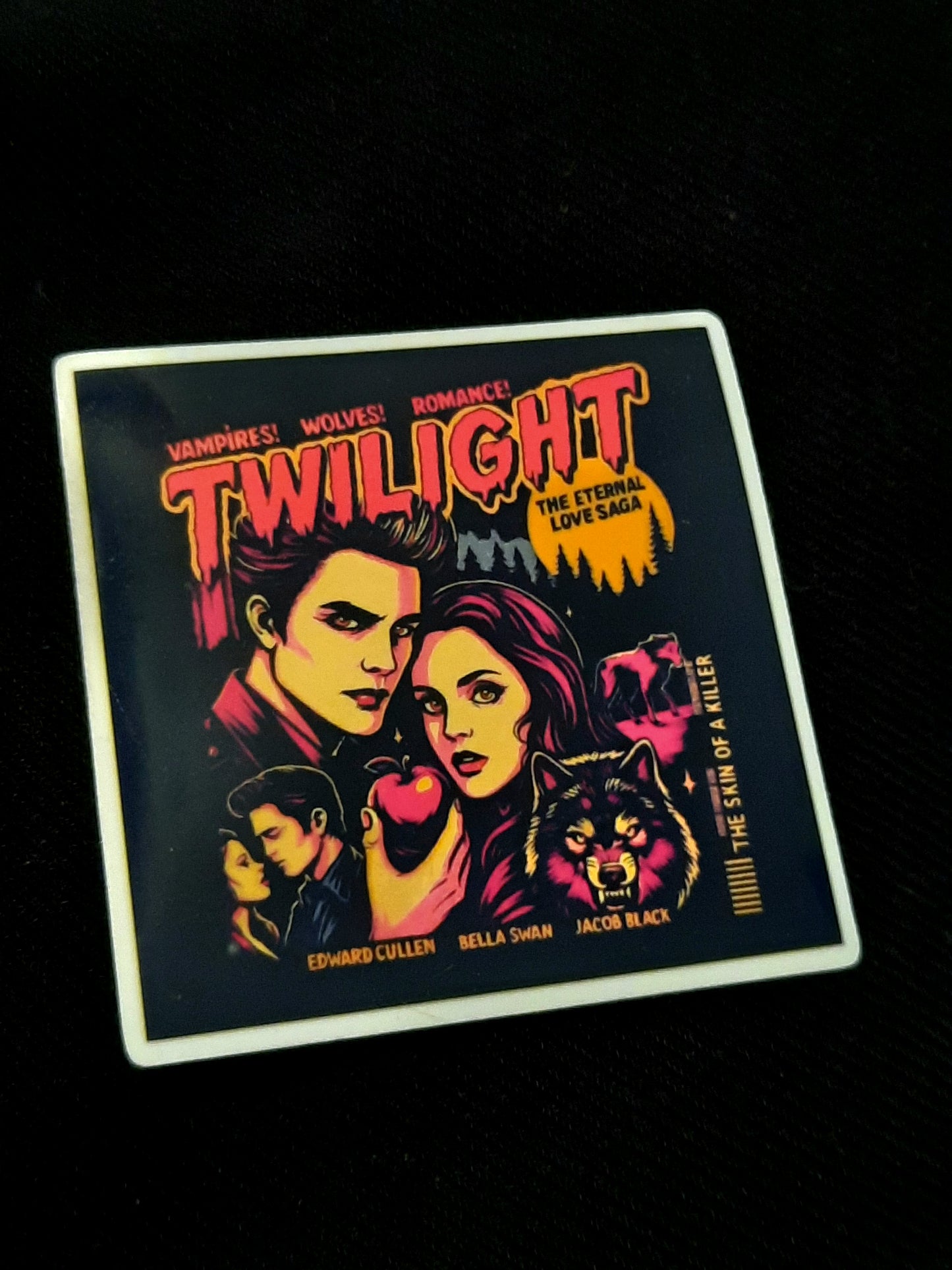 Twilight Comic Romance Sticker