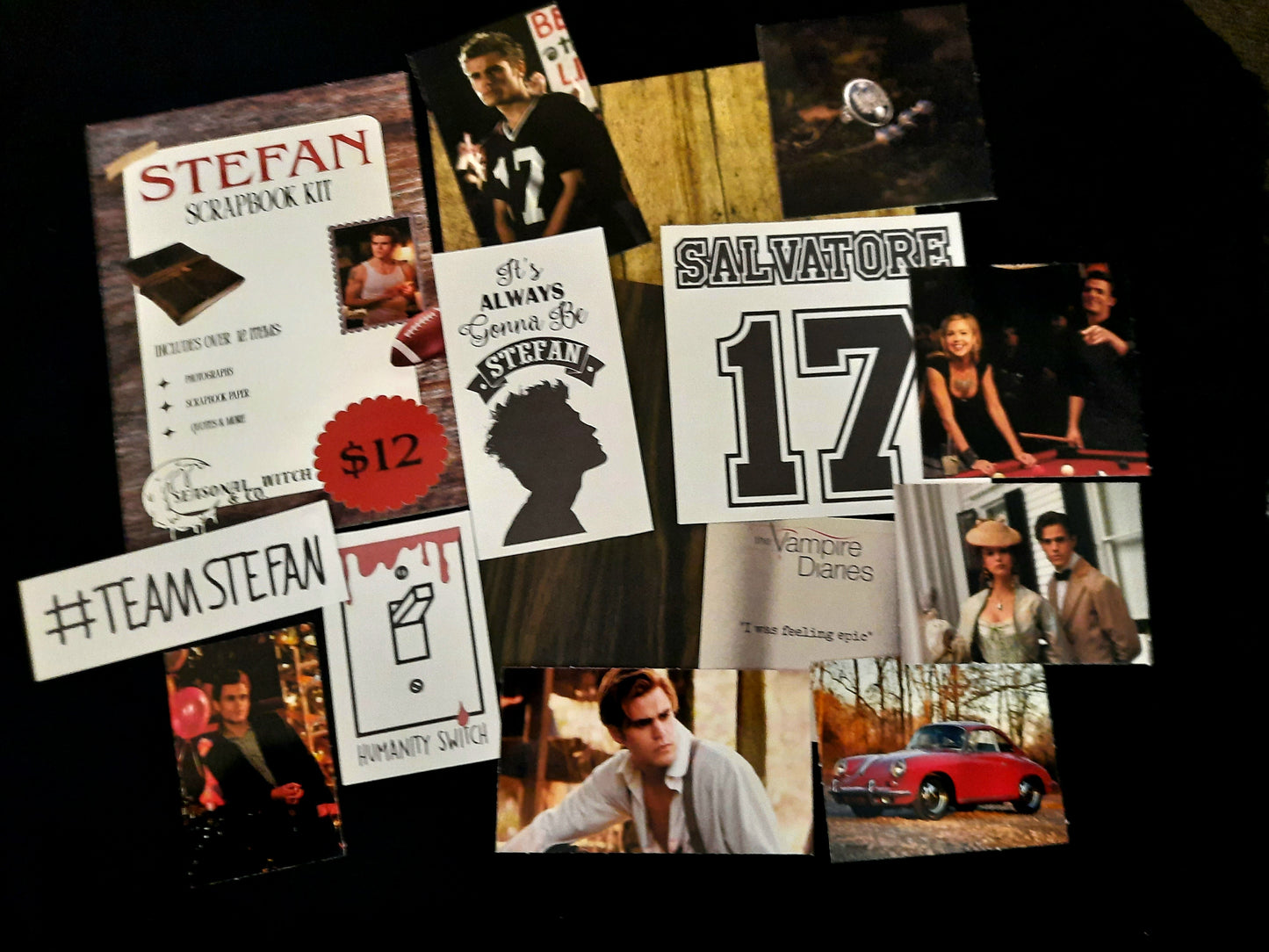 Stefan Salvatore Scrapbook Kit