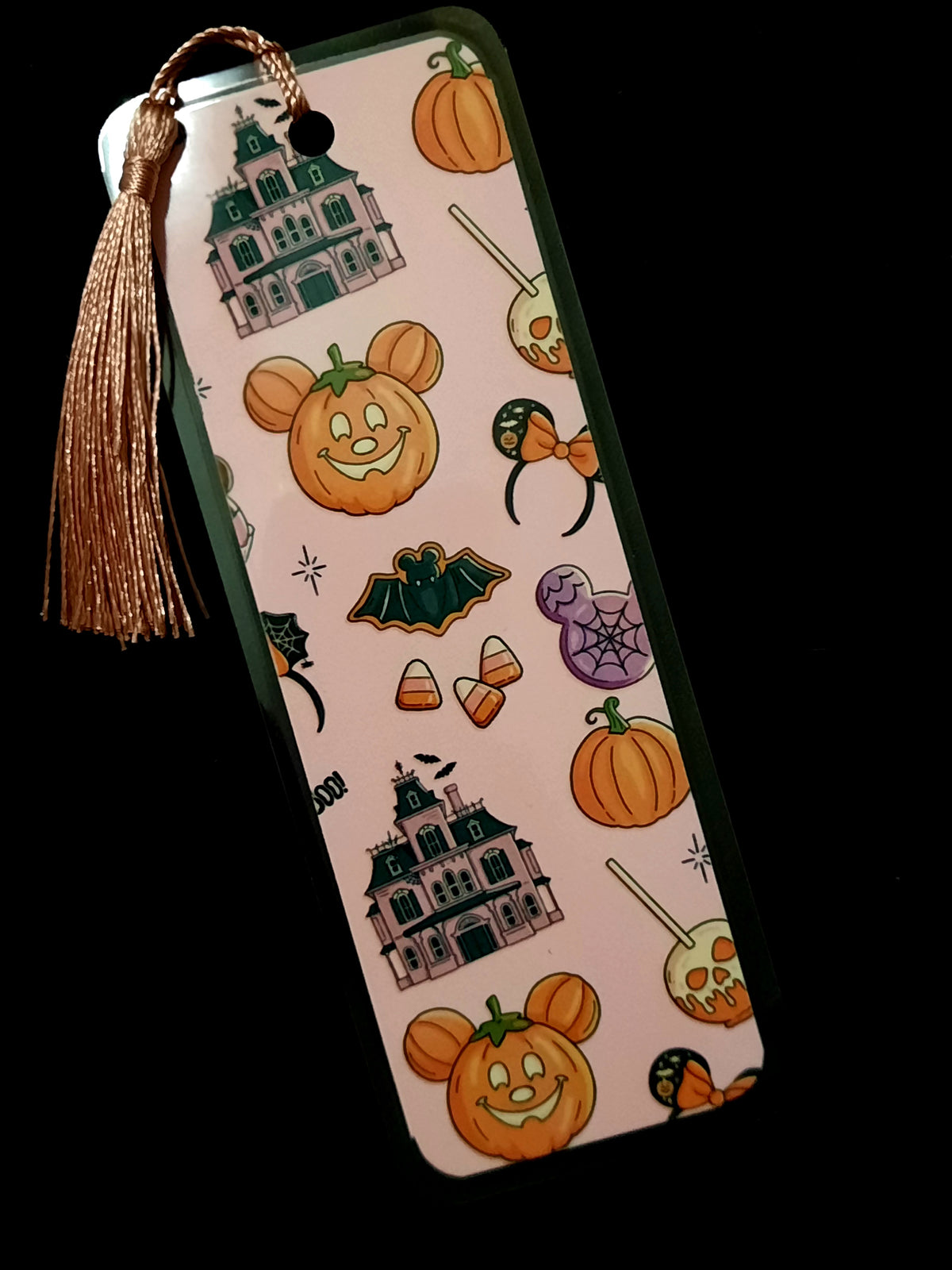 Disney Halloween bookmark