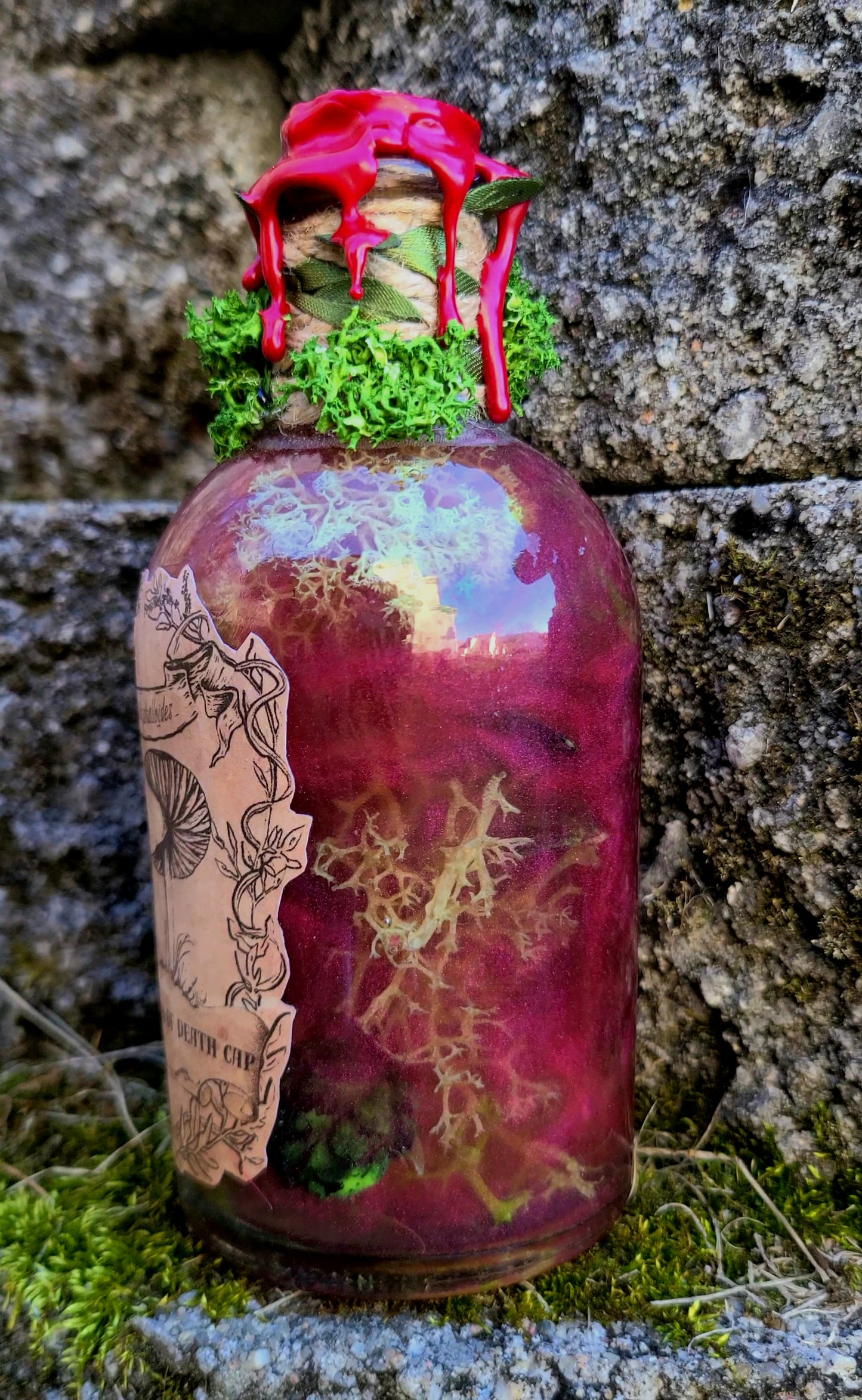 Distillation of Death Cap Bottle