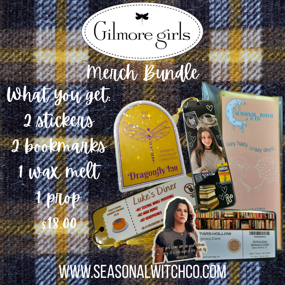 Gilmore Girls Merch Bundle