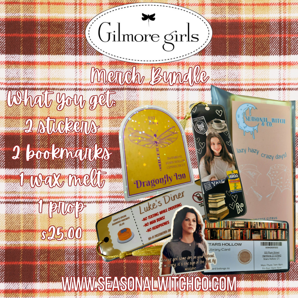 Gilmore Girls Merch Bundle