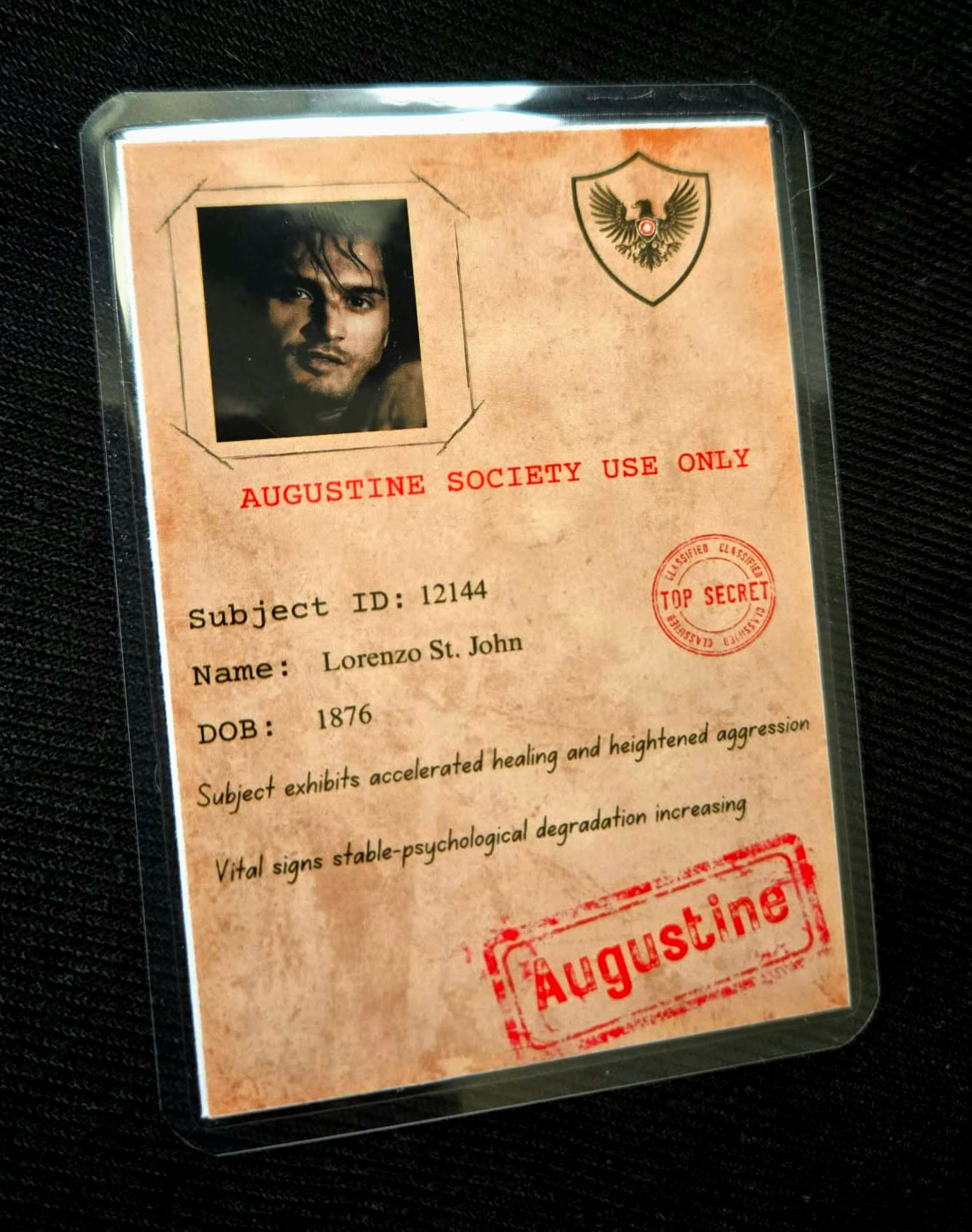 Vampire Diaries Augustine Society Collector Cards