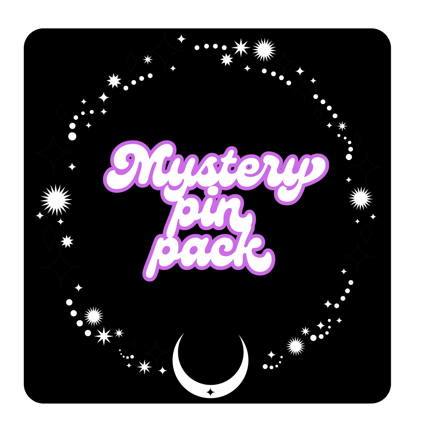 Mystery Pin Pack Set of 12