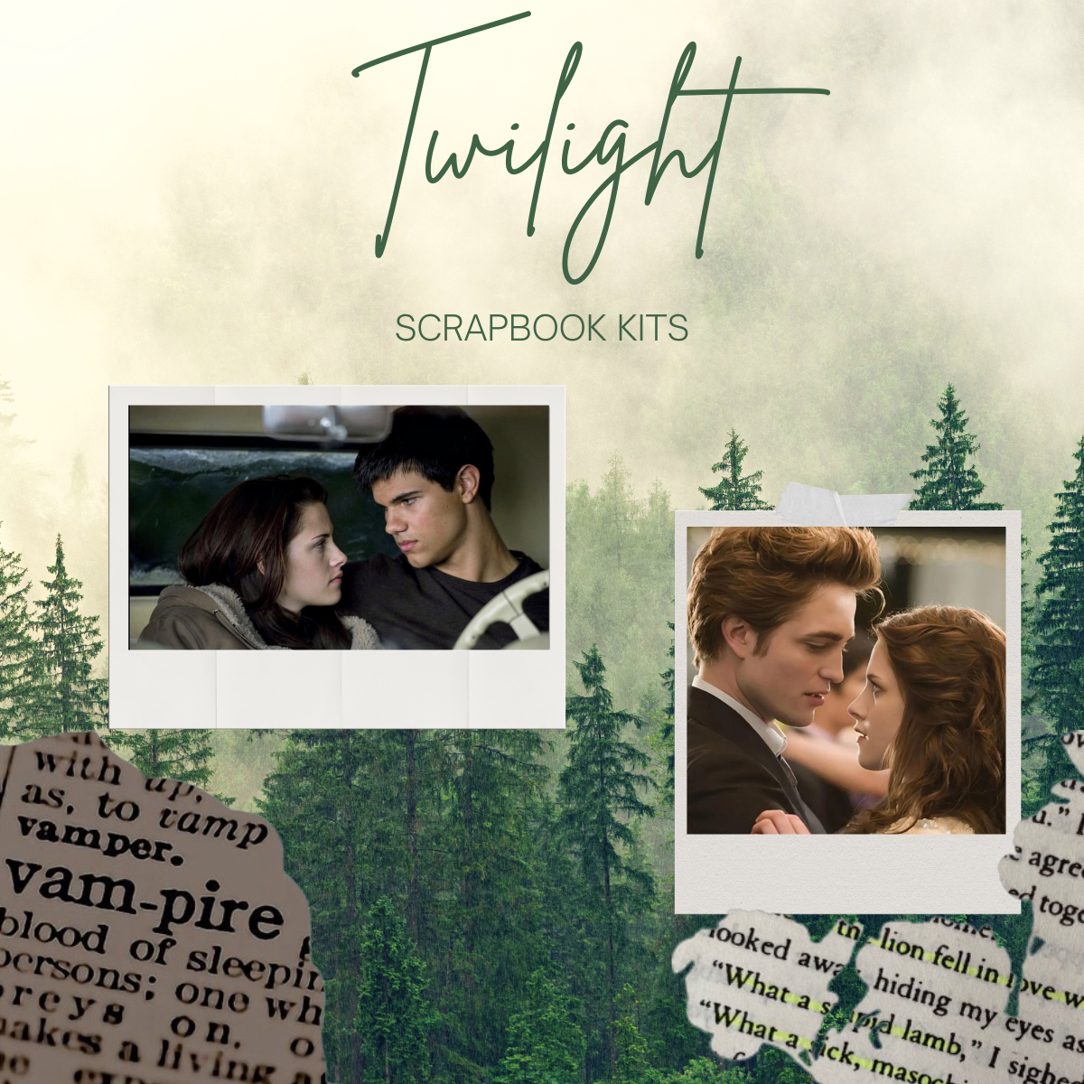 Twilight Scrapbook Kits